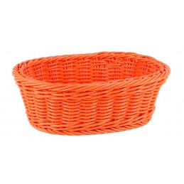 CESTA PP OVAL NARANJA...